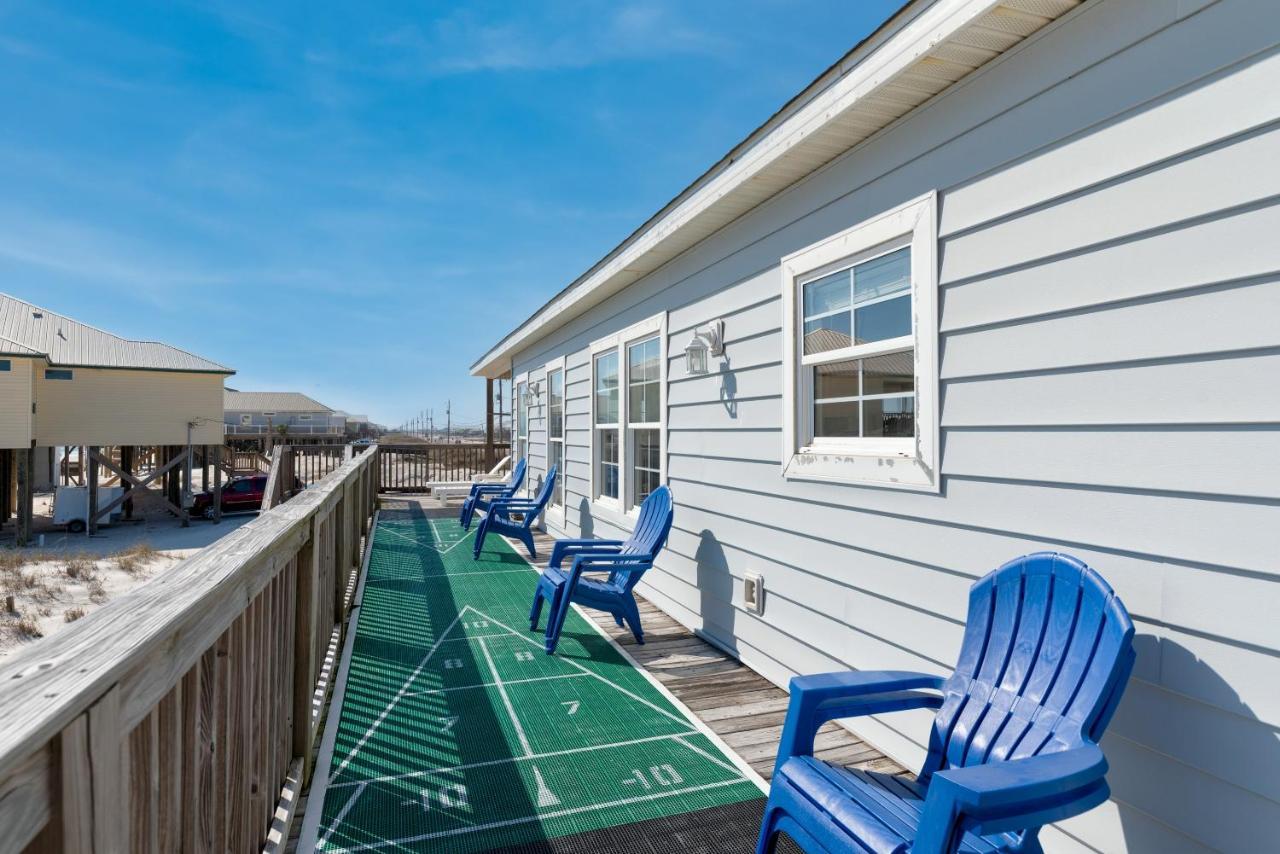 Island Sun - First Row Beach House! Fun And Games Galore - Including A Private Volleyball Pit! Home Dauphin Island Exteriör bild