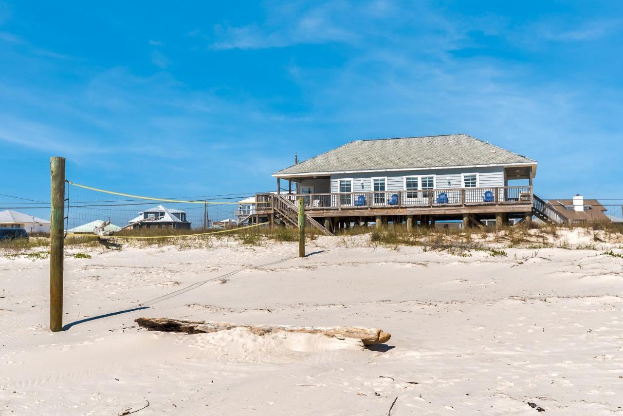 Island Sun - First Row Beach House! Fun And Games Galore - Including A Private Volleyball Pit! Home Dauphin Island Exteriör bild