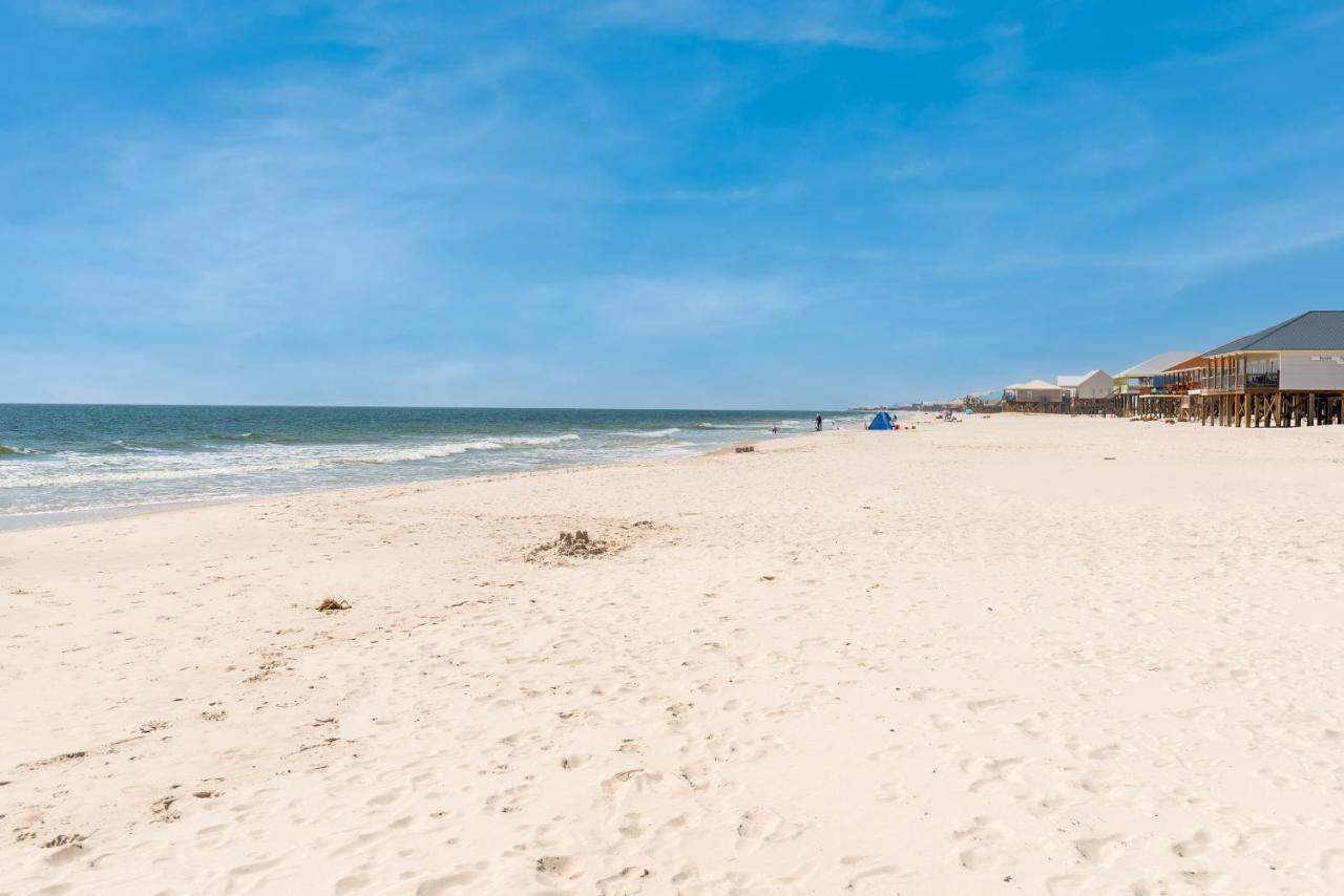 Island Sun - First Row Beach House! Fun And Games Galore - Including A Private Volleyball Pit! Home Dauphin Island Exteriör bild
